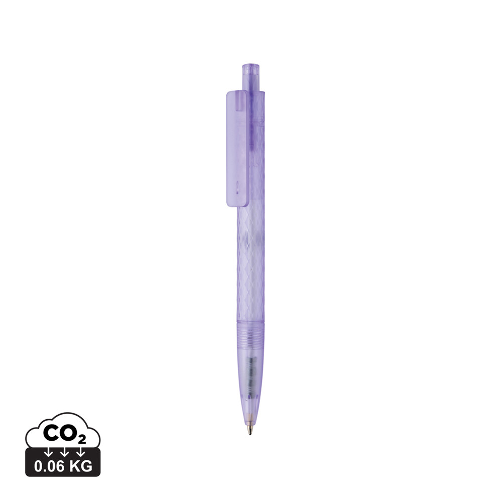 X3 GRS gerecycled PC plastic pen frosted