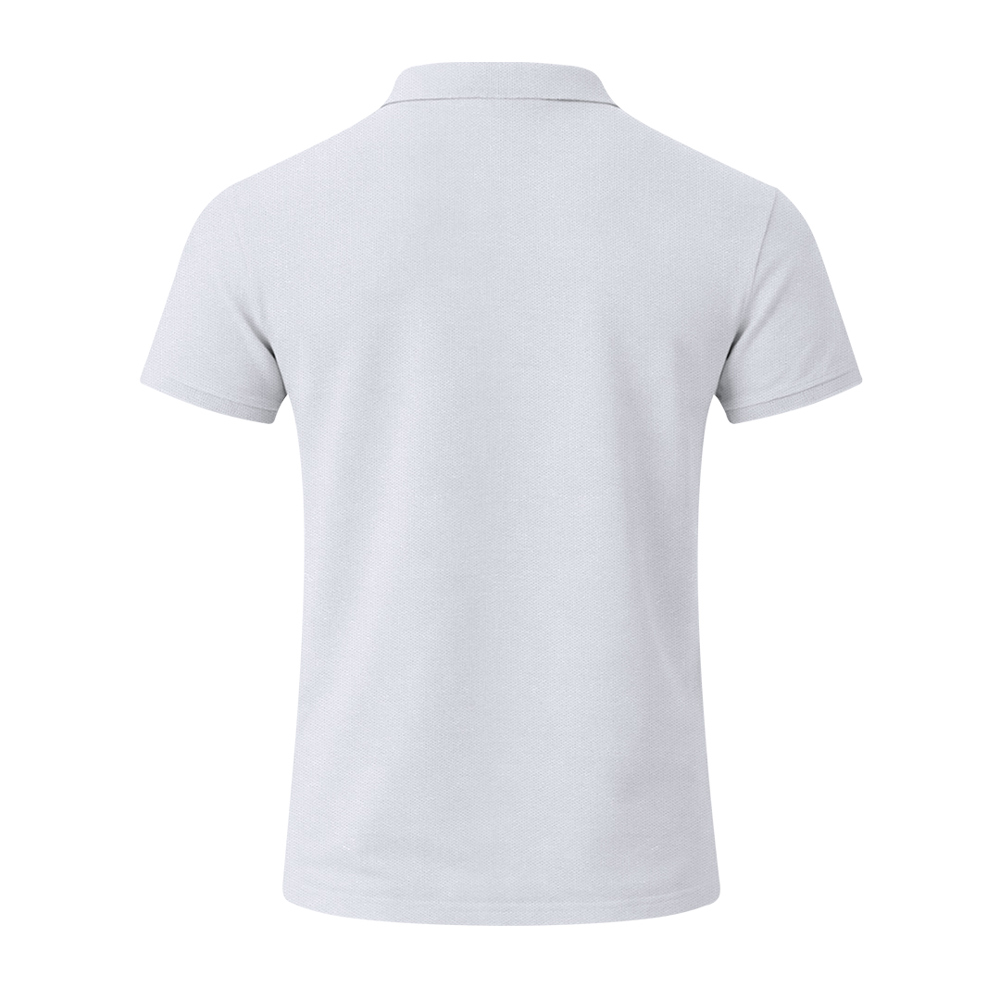 Volwassene Wit Polo Shirt Charles