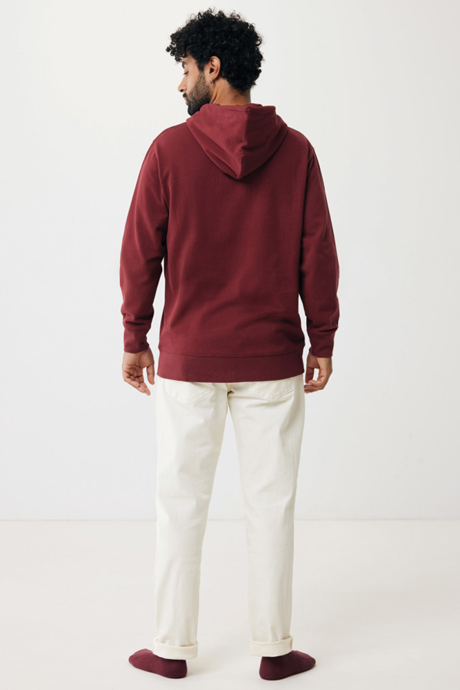 IQONIQ Abisko gerecycled katoen hoodie met rits