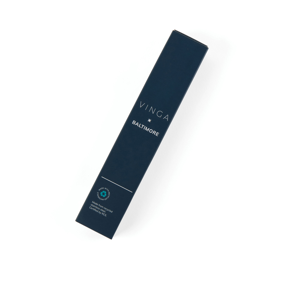 VINGA Baltimore RCS recycled RVS pen