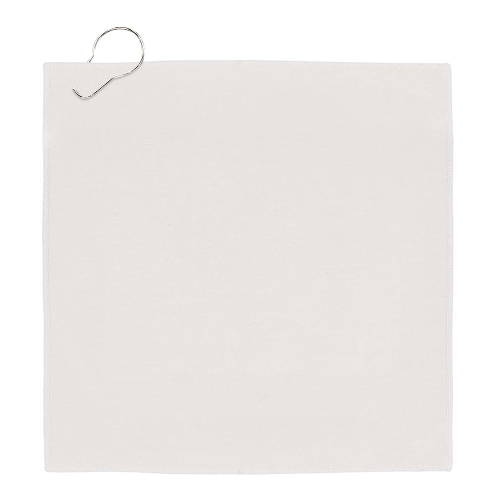 Sneldrogende golfhanddoek met haak R-PET 30 x 30 cm sublimatie
