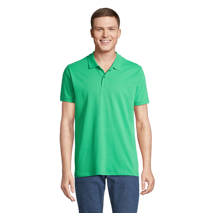PLANET MEN - PLANET HEREN Polo 170g - Lente Groen