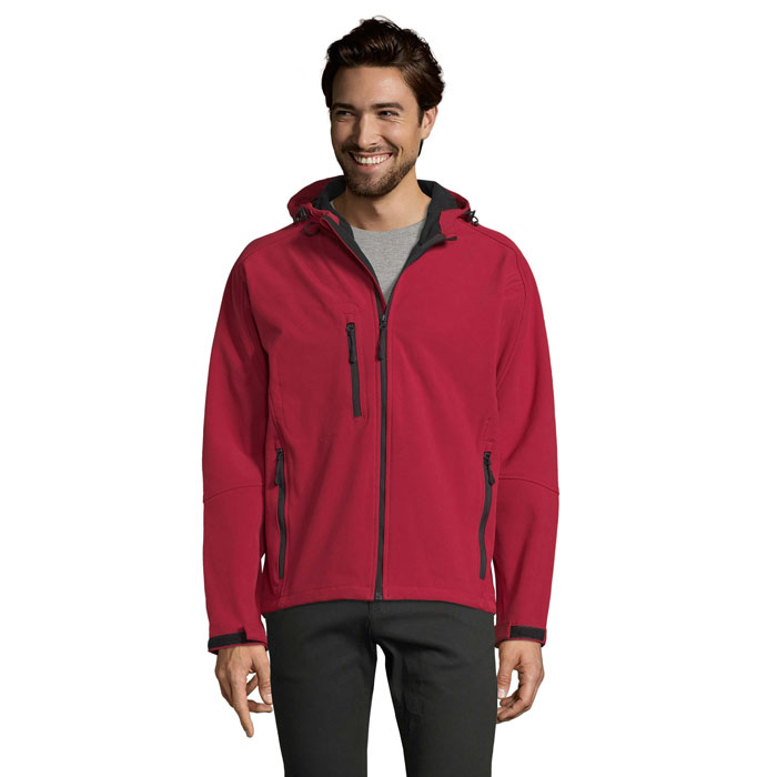 REPLAY MEN - REPLAY HEREN SOFTSHELL - Pepper Red