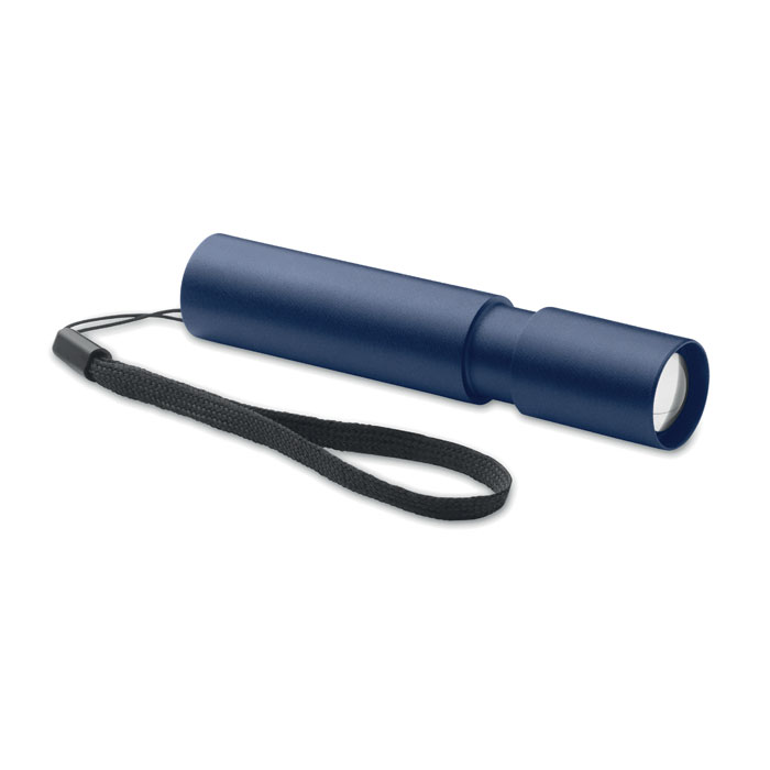 ALUMINATE - Oplaadbare aluminium zaklamp - Marineblauw