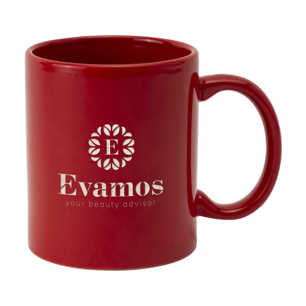 Kitty Mug 350 ml mok - rood/rood (± PMS 485C)