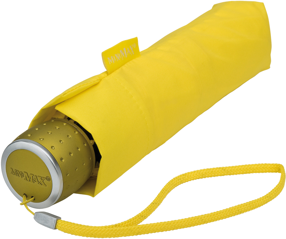 MINIMAX - Opvouwbaar - Handopening - Windproof - 100 cm - Geel