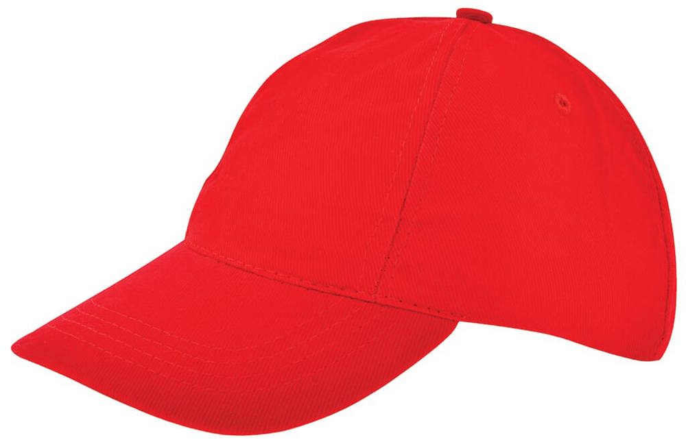 Kinder brushed promo cap - Rood (PMS 199c) / Rood