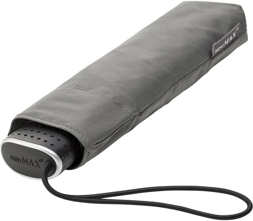 MINIMAX - Opvouwbaar - Handopening - Windproof - 90 cm - Grijs