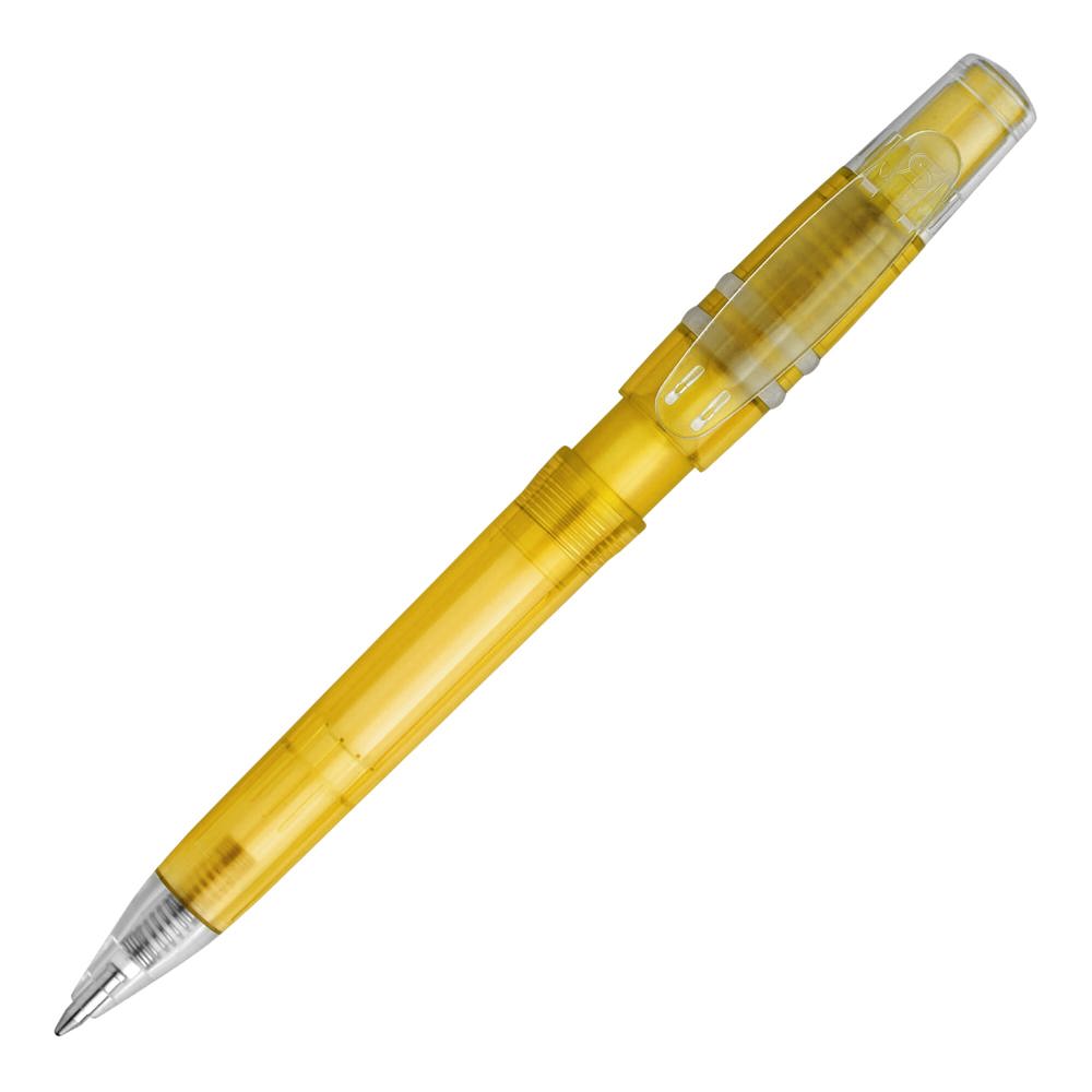 Balpen Nora Clear transparant - Transparant / Geel