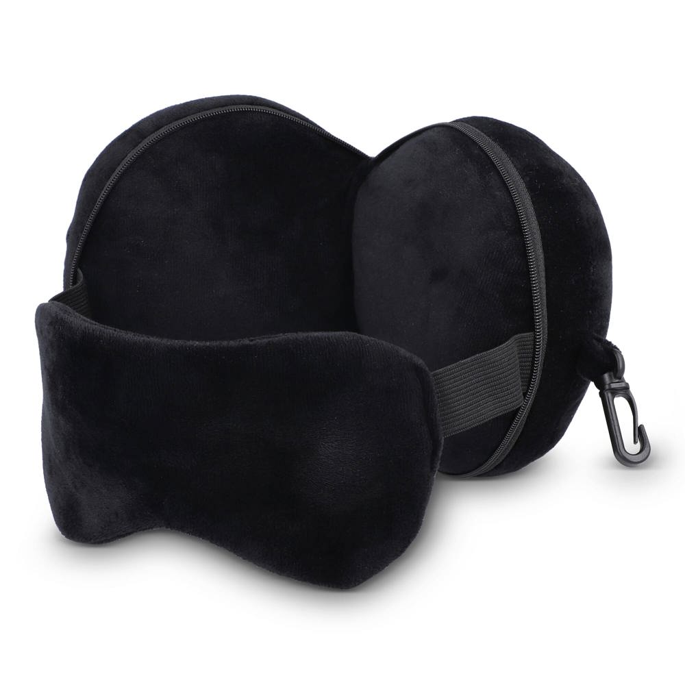 Reis oogmasker-kussen met ritssluiting