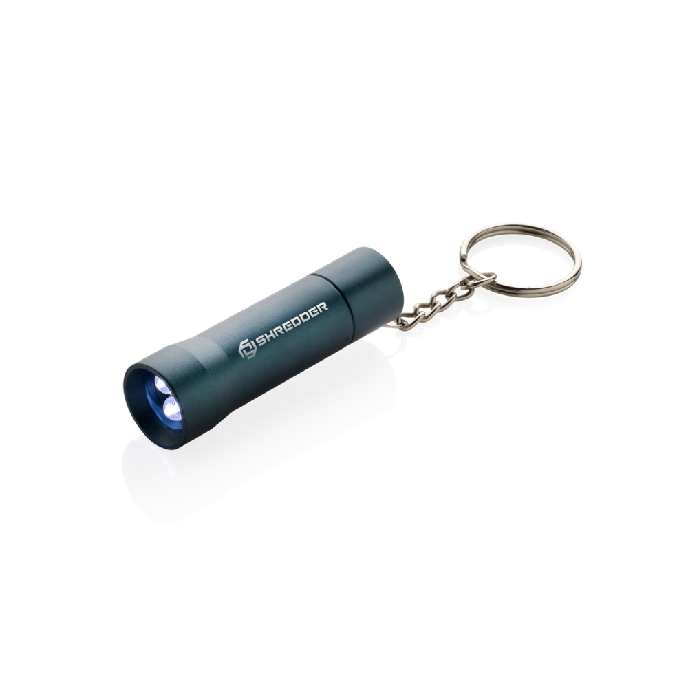 Flash RCS gerecycled aluminium sleutelhanger zaklamp