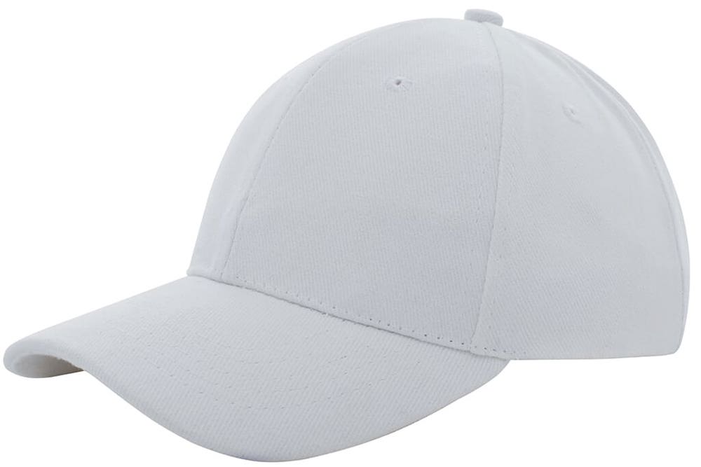 Heavy brushed cap - Wit (WHITE) / Wit