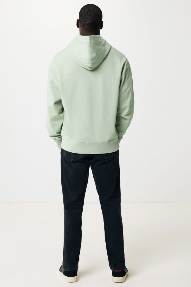 IQONIQ Yoho gerecycled katoen relaxed hoodie