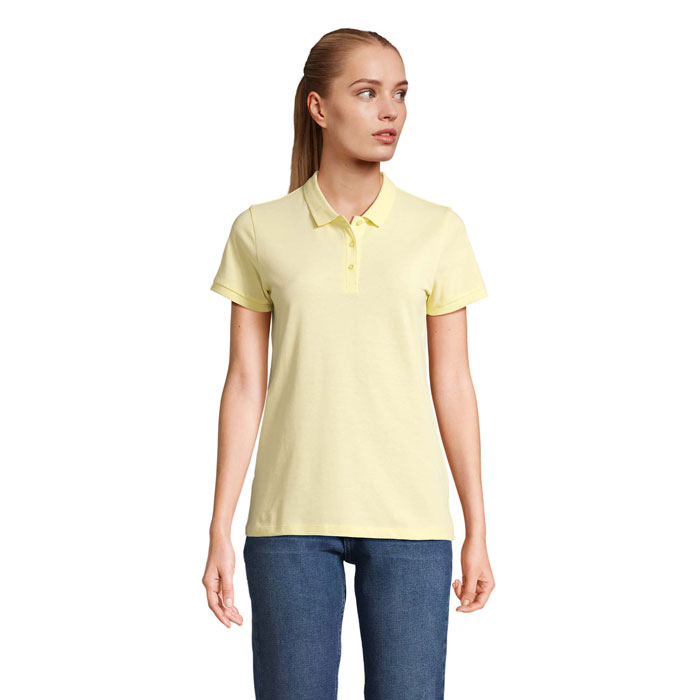 PLANET WOMEN - PLANET DAMES Polo 170g - Licht Geel