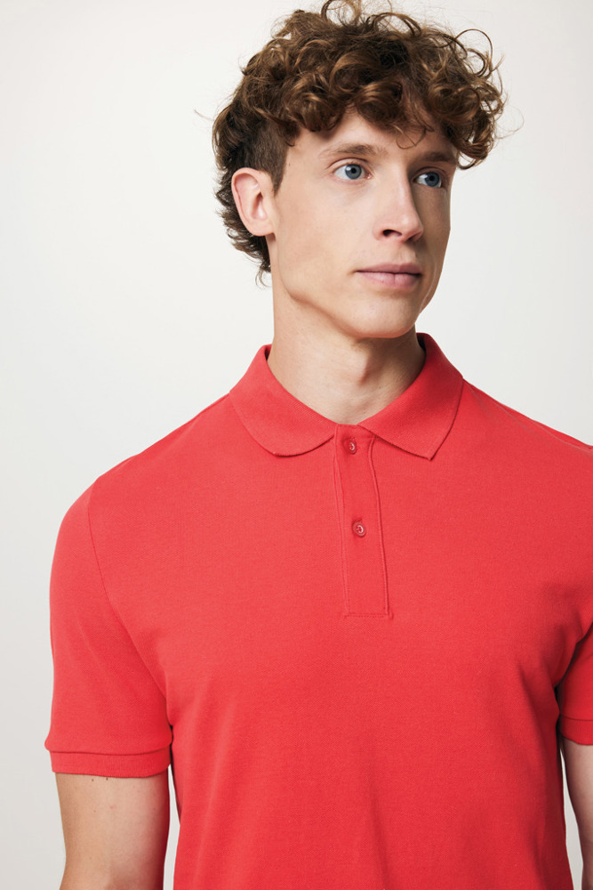 IQONIQ Yosemite gerecycled katoen pique polo