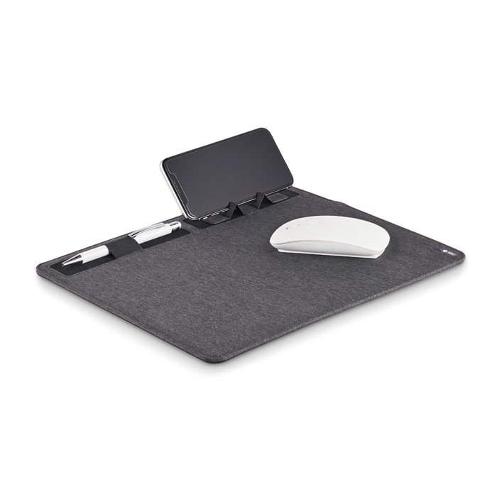SUPERPAD - RPET muismat 15W oplader