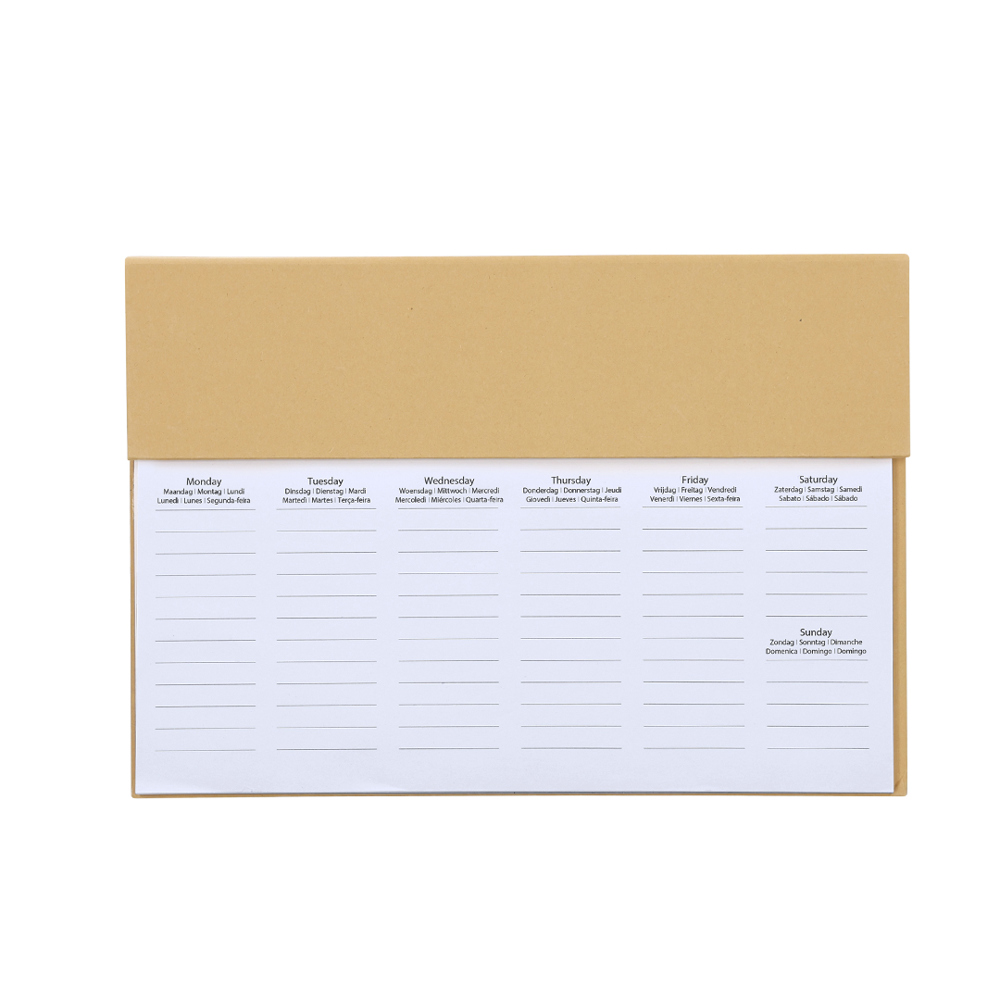 Weekplanner Isan