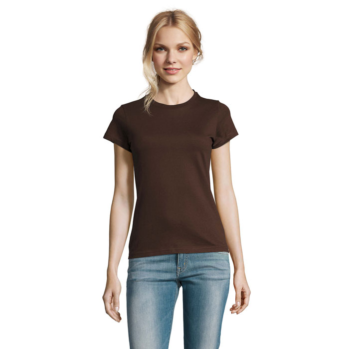 IMPERIAL WOMEN - IMPERIAL DAMES T-Shirt 190g - Chocolate
