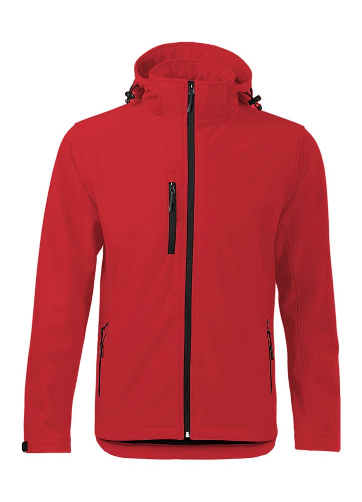 BS Storm softshell jas, 340 gr/m² - Rood (PMS 186c)