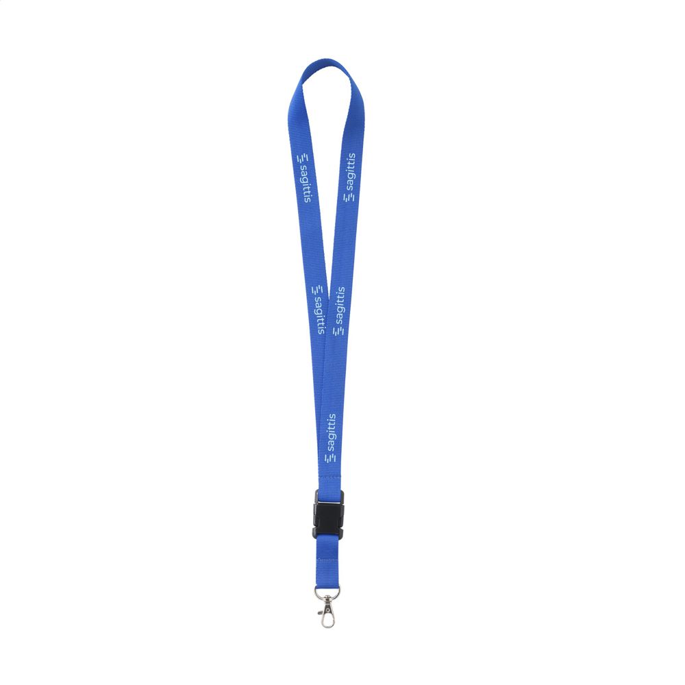 KeyCord 2 cm lanyard - Blauw