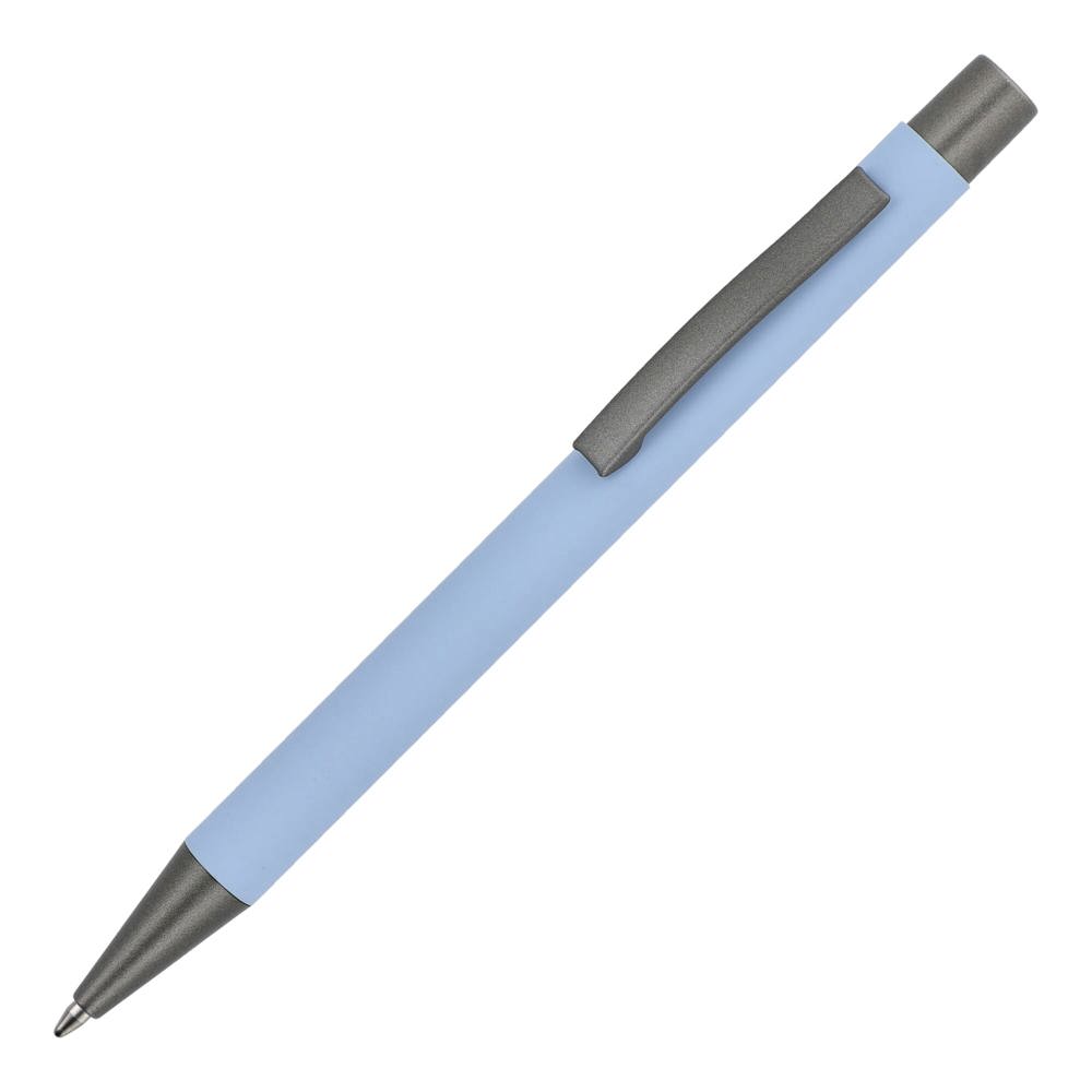 Balpen New York soft touch - Pastel blauw