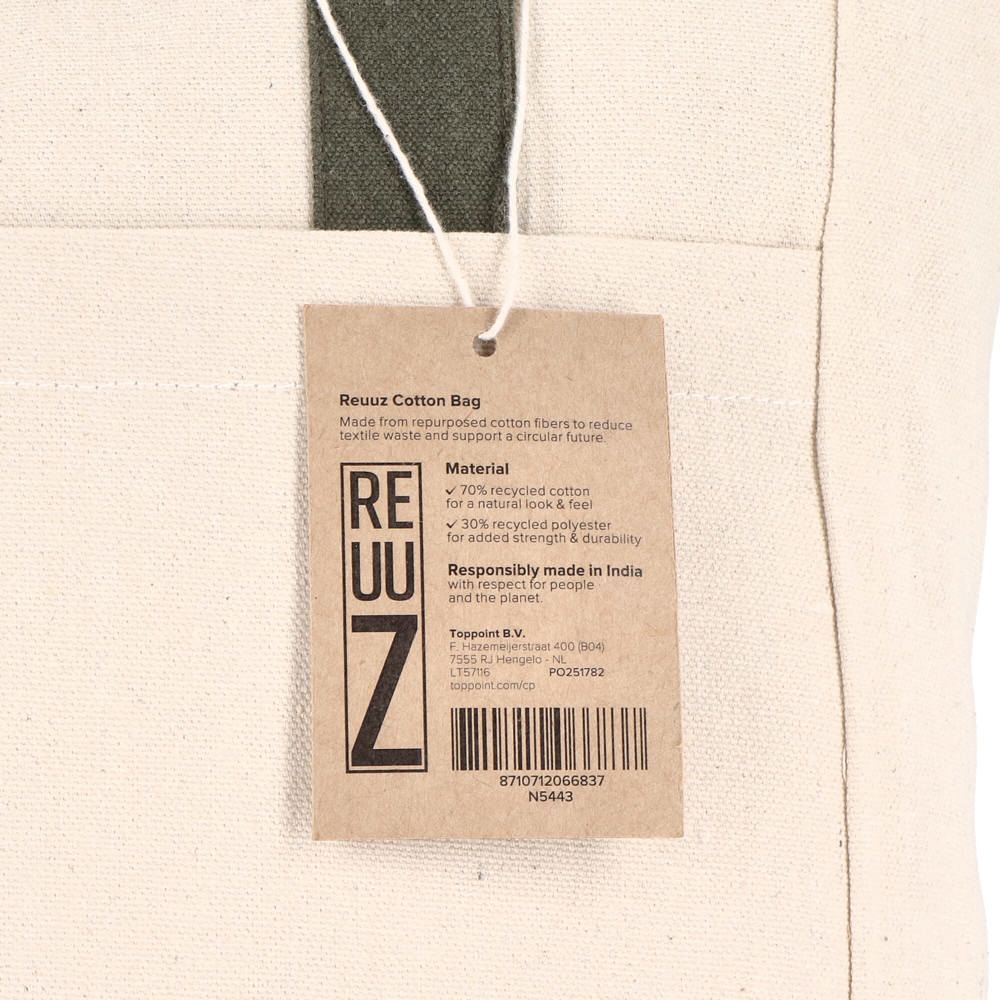 InSideOut Reuuz Canvas Draagtas 33 x 42 x 10 cm