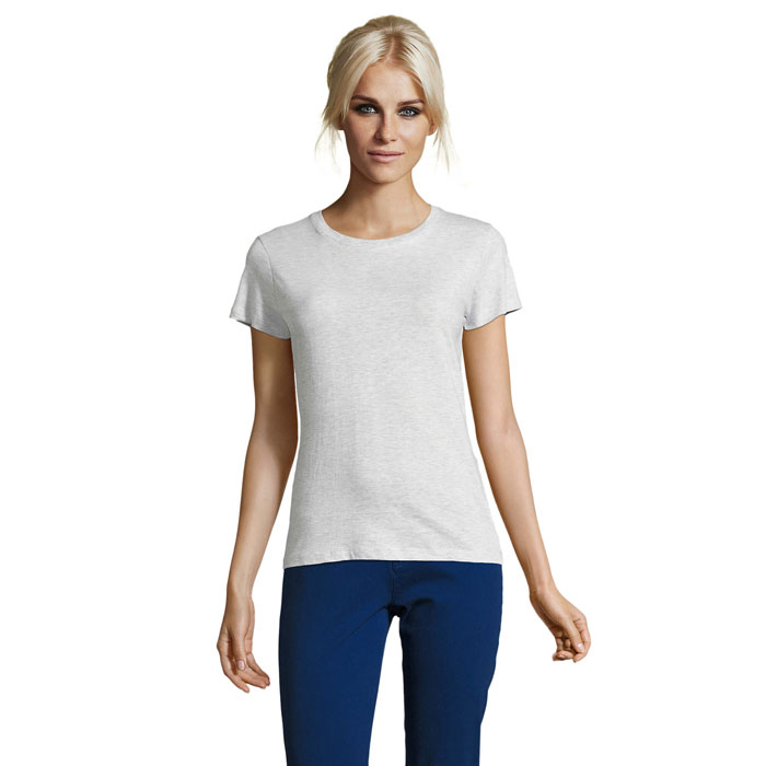 REGENT WOMEN - REGENT dames t-shirt 150g - Asgrijs