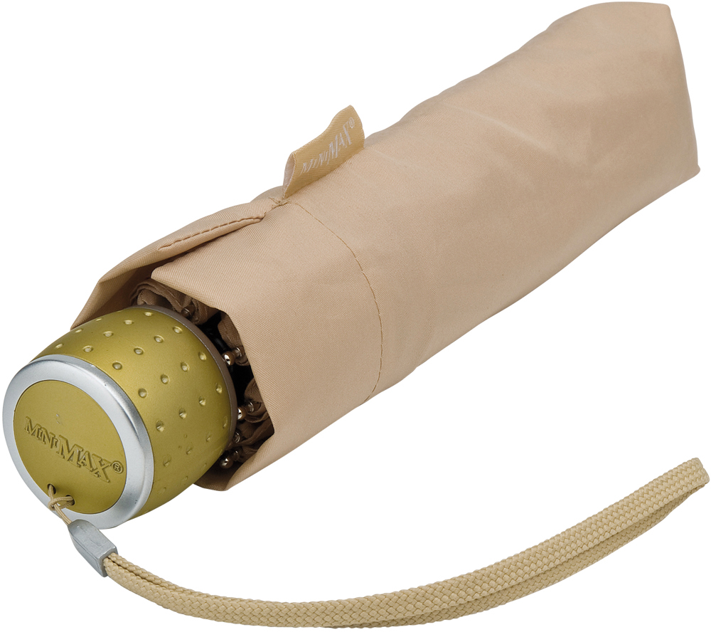 MINIMAX - Opvouwbaar - Handopening - Windproof - 100 cm - Beige