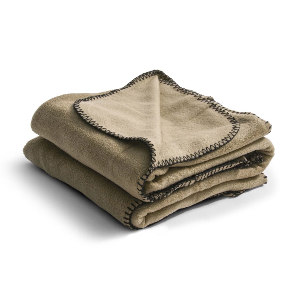 Nightingale fleece deken 130x170 cm - Beige