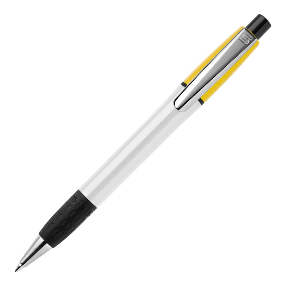 Balpen Semyr Grip Colour hardcolour - Wit / Geel