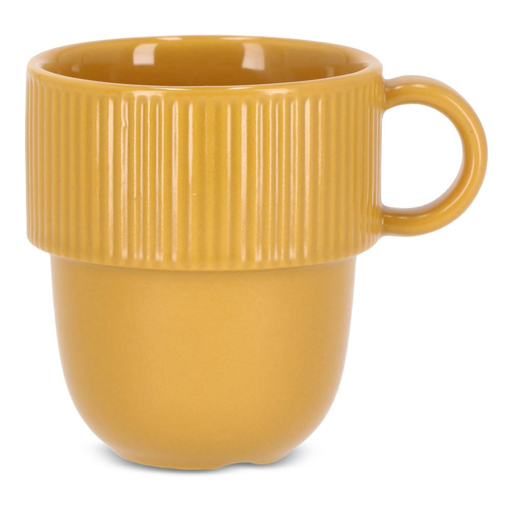 Sagaform Inka mok met oor 270ml - Geel