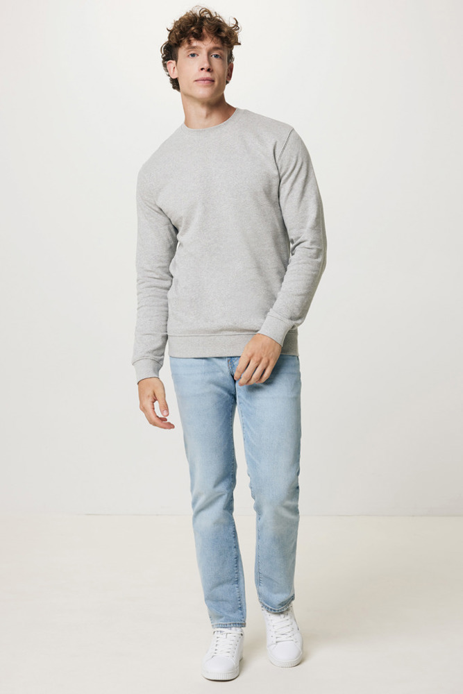 IQONIQ Etosha lichtgewicht gerecycled katoen sweater