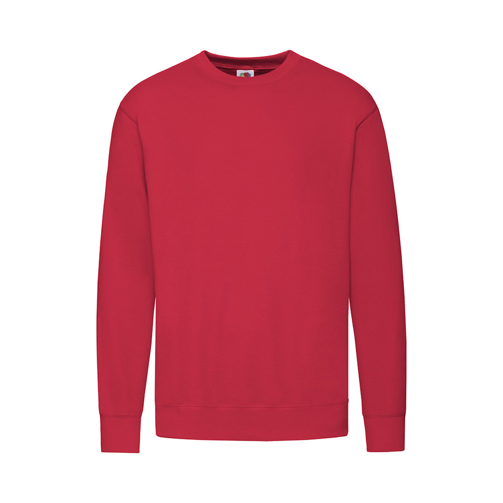 Volwassene Sweatshirt Lightweight Set-In S - ROJ