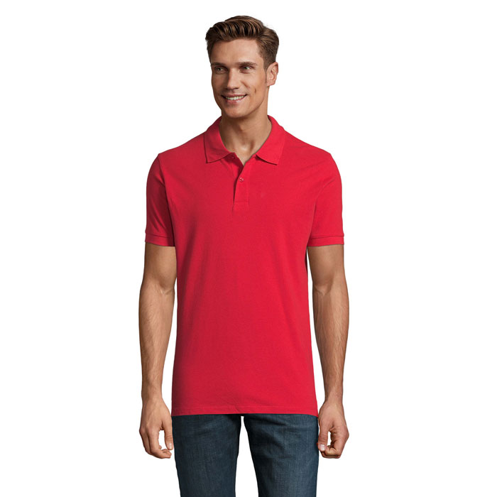 PERFECT MEN - PERFECT HEREN Polo 180g - Rood