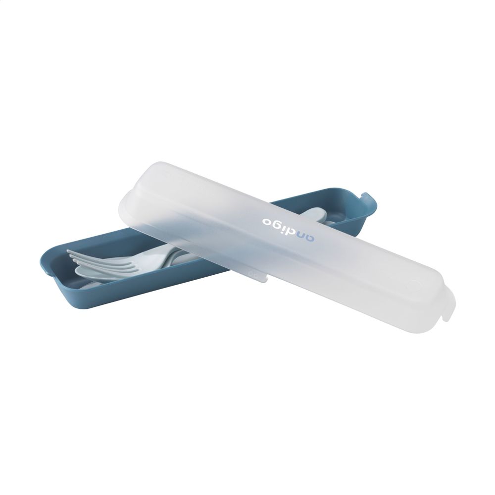 Outdoor 3-piece Bestekset - ocean dark