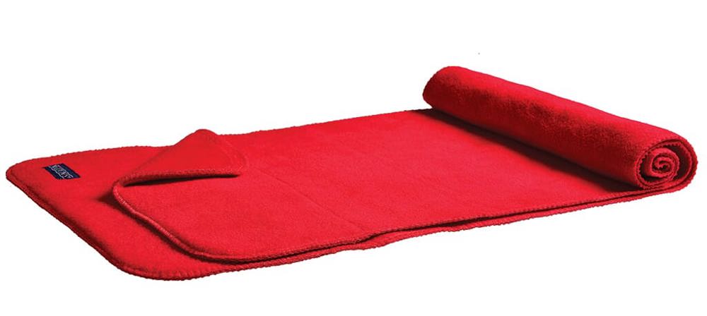 Fleece sjaal deluxe - Rood (PMS 199c) / Rood