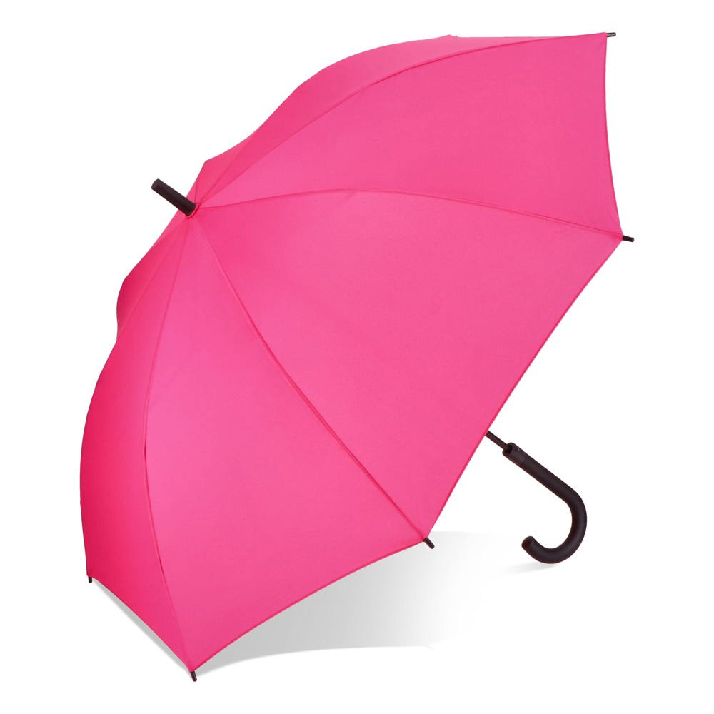 Verdure 190T Pongee 23" Winddichte haakparaplu Auto open - Roze