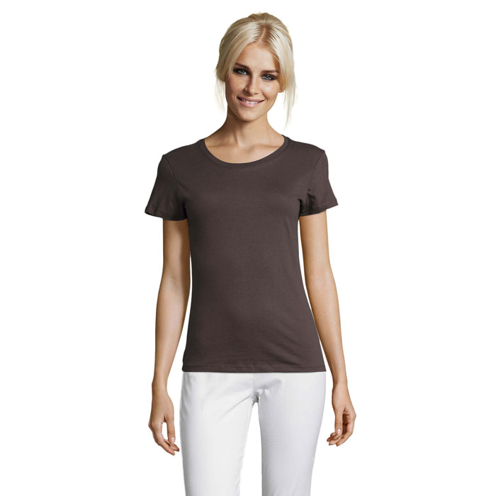 REGENT WOMEN - REGENT dames t-shirt 150g - Donker Grijs